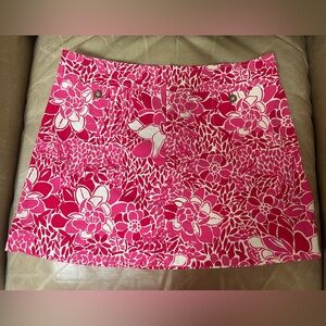 EUC Lilly Pulitzer Jordanna corduroy mini skirt 8